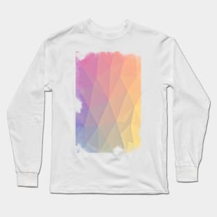 Abstract Polygons Long Sleeve T-Shirt